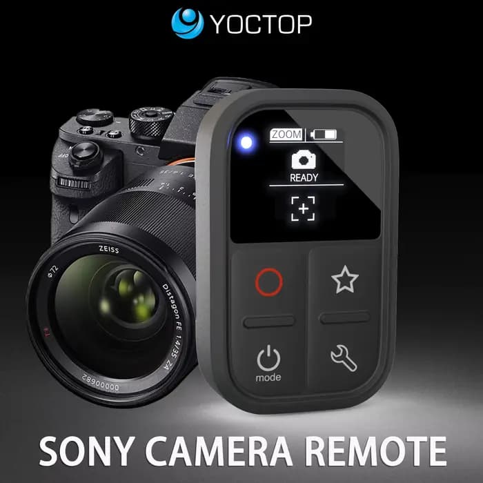 Télécommande Bluetooth pour appareil photo Sony, compatible RMT-P1, A7M5, A7M4, A6400, ZV-1, RX100,