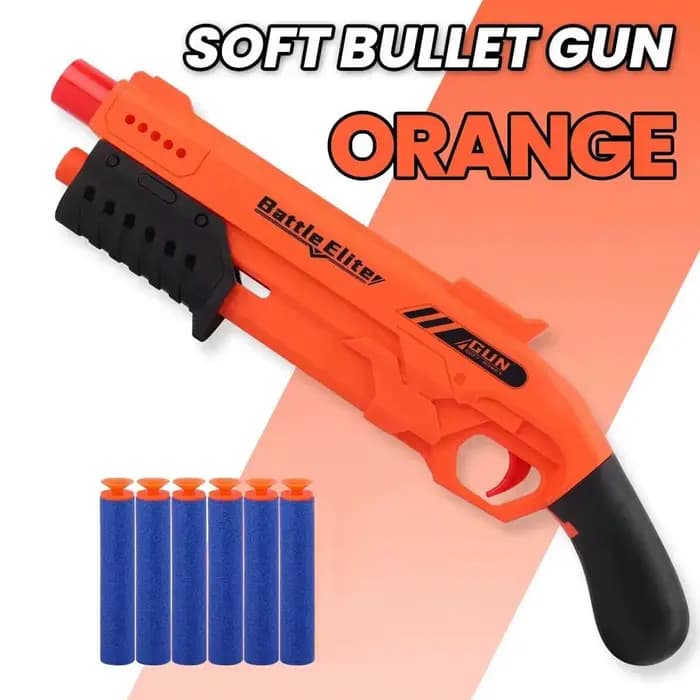 Jouet de combat manuel de lanceur de fléchettes de mousse de Blaster de balle molle durable extérieu