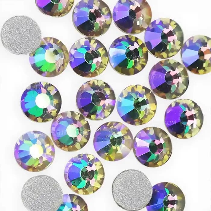 Paradise Shine – strass à ongles en pierre de cristal, pour bricolage, manucure, art 3d, paillettes