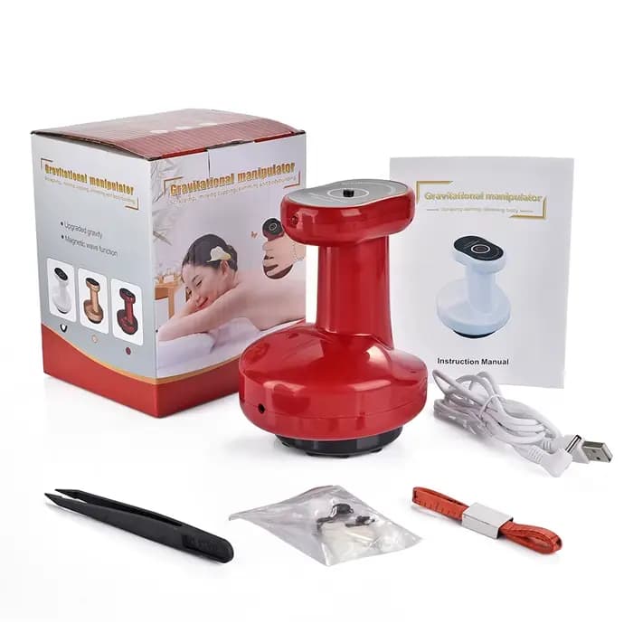Ventouses électriques Massage Guasha grattage EMS masseur corporel canettes sous vide ventouse chauf