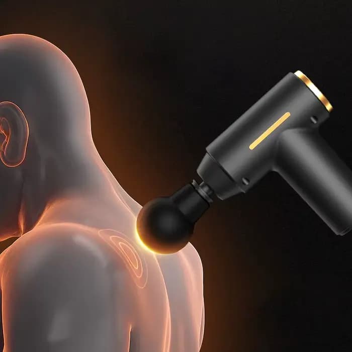 Pistolet de Fascia Portable pour Massage des tissus profonds, Mini équipement de Massage léger et à
