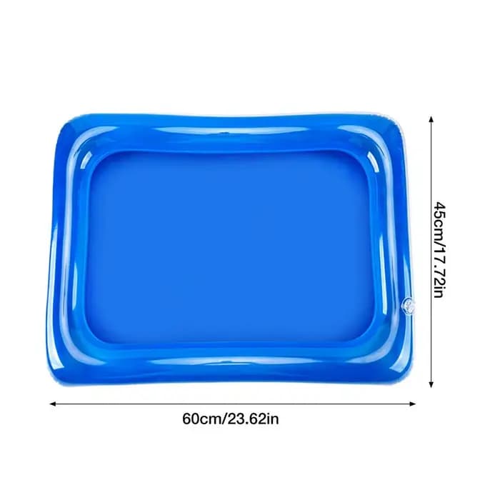 Bain de pieds gonflable portable pour la plage, le camping, les vacances, le jardin, la terrasse, l'
