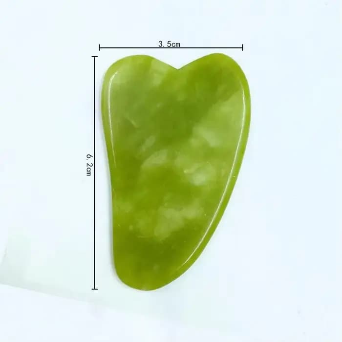 Gua Sha Massage pierre naturelle Jade Gua Sha Masajeador planche faciale Acupoint soins des yeux SPA