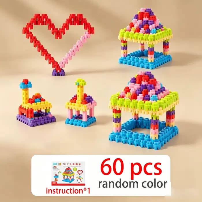 Blocs de construction hexagonaux, jouets éducatifs pour garçons et filles, puzzle créatif, jeux inte