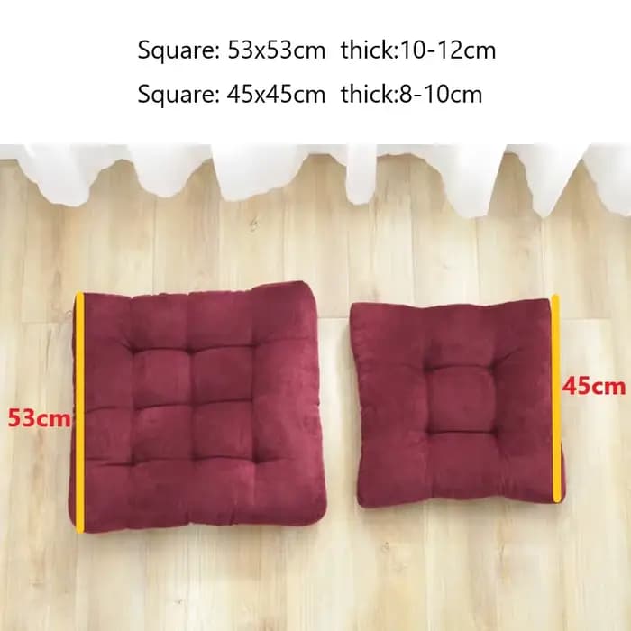 Oreiller de sol carré, coussin de siège de méditation, siège de Yoga, oreillers à genoux, coussins é
