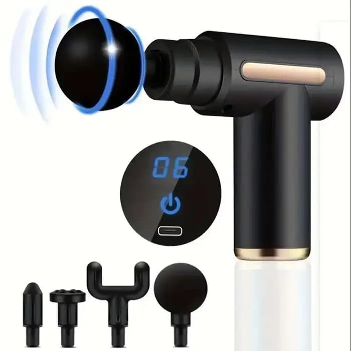Pistolet de Massage électrique à 99 niveaux, appareil de relaxation musculaire profond, équipement d