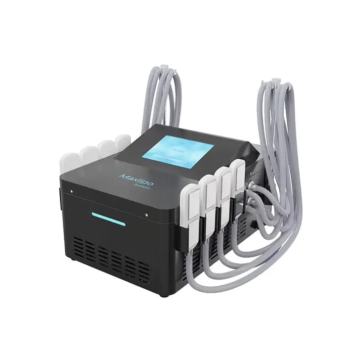 Appareil professionnel portable 8-en-1 de cryolipolyse pour la congélation des graisses, avec plaque