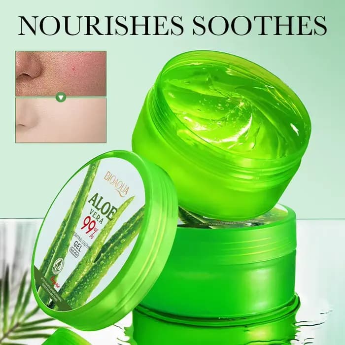 300g BIOAQUA hydratant et apaisant Gel d'aloe Vera rajeunissant pour la peau crème hydratante pour l