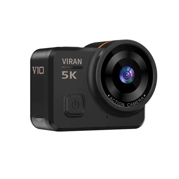 Caméra d'action VIRAN V10 5K, étanche, caméra sportive 4K, écran tactile LCD 2,0 pouces, stabilisati
