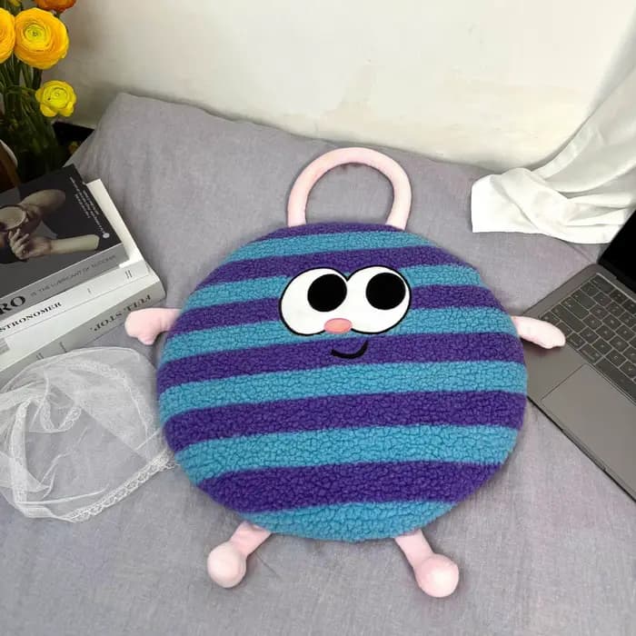 Coussin de rotondité Dopamine, doux et confortable, pour le travail de bureau, sédentaire, mignon ta