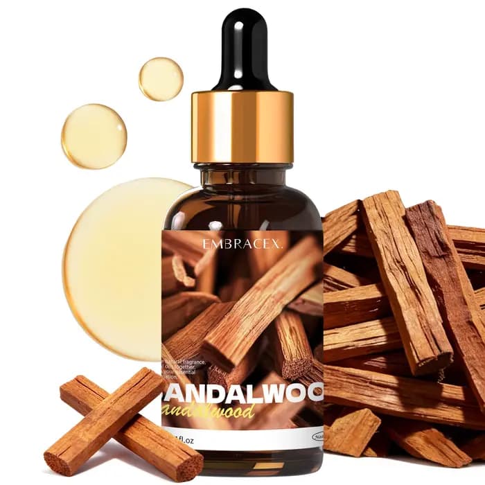 Huile essentielle de bois de santal, huile de Massage, soins du corps, parfum naturel de plantes, hu