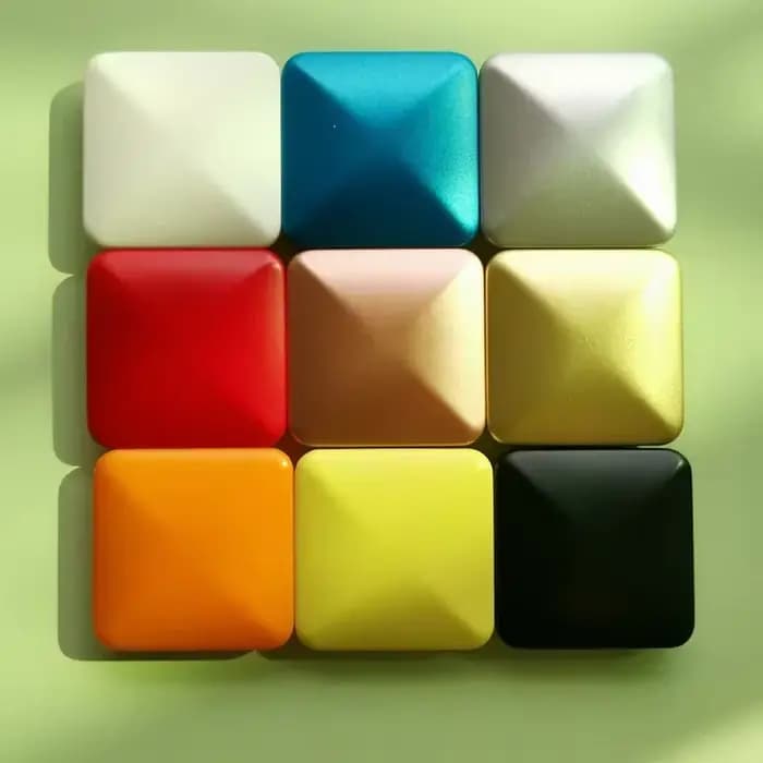 Jouet de bureau amusant et carré Hexagonal, artefact anti-Stress de poche gyroscopique du bout des d