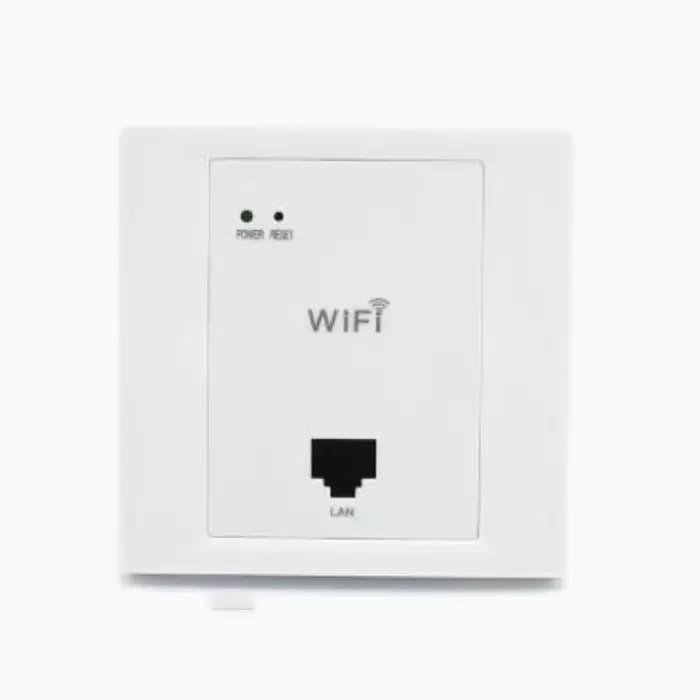 ANDDEAR-Couverture Wi-Fi sans fil blanche dans le mur, mini routeur mural, point d'accès, chambres d