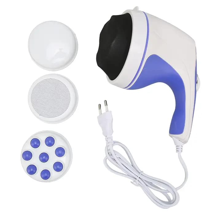 Masseur électrique portatif pour dissolvant de Cellulite, masseur amincissant pour le corps, 4 têtes