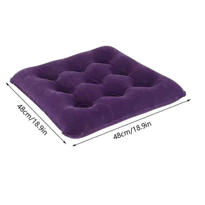 Coussin de siège gonflable en forme de beignet, pour hémorroïdes, réglable, léger, étanche, oreiller