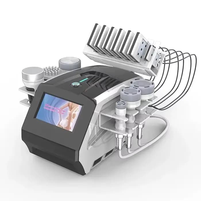 Dispositif amincissant sous vide par Cavitation 80K, Drainage lymphatique, Lipolaser, drague des mér