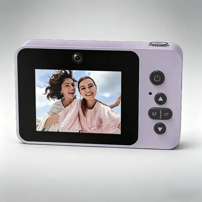 Nouvel appareil photo numérique pour selfies 4K Vlog avec zoom 8x, caméra de voyage 1080 HD pour étu