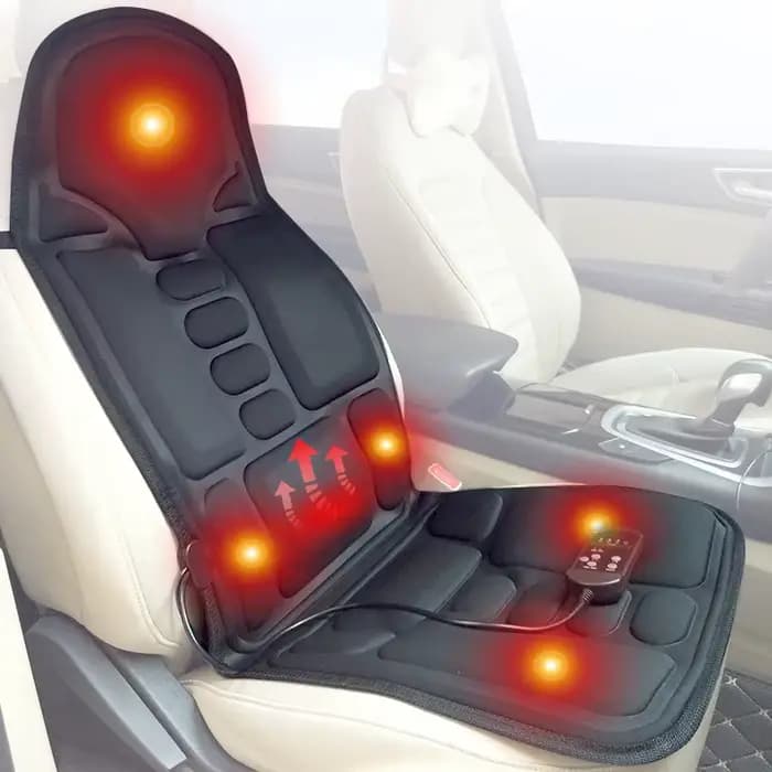 Coussin de Massage chauffant pour tout le corps, dos, cou, taille, vibrateur électrique, siège de vo
