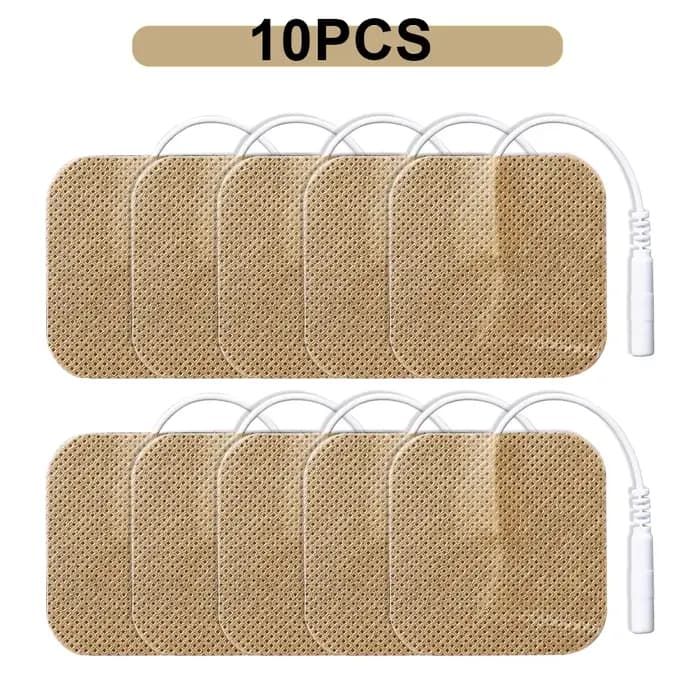10/20/50/100 pièces tampons de remplacement d'unité TENS 2x2 "électrodes auto-adhésives tampons élec