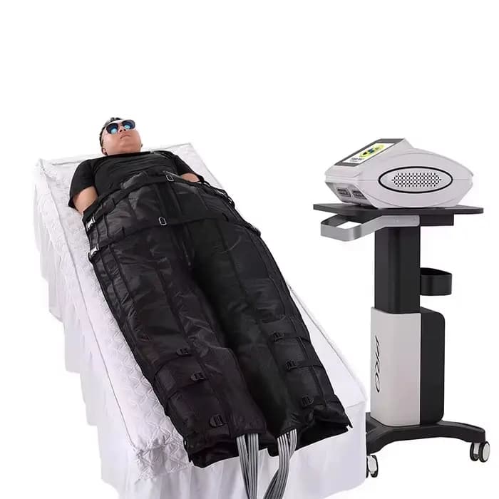 Appareil de drainage lymphatique portable 2025, pressothérapie par massage à air, machine amincissan