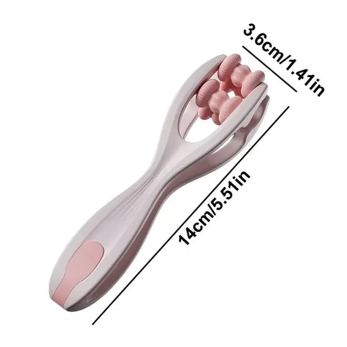 Rouleau de massage manuel, outils de massage des doigts, rouleau de massage des mains, double roulea