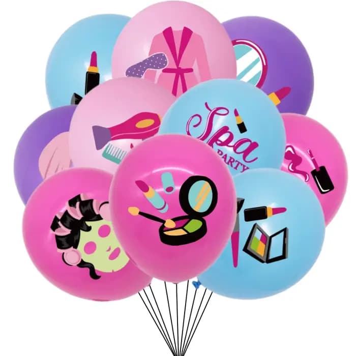 10/30 pièces Spa maquillage fête ballons rouge à lèvres Latex ballon mariage fête d'anniversaire déc