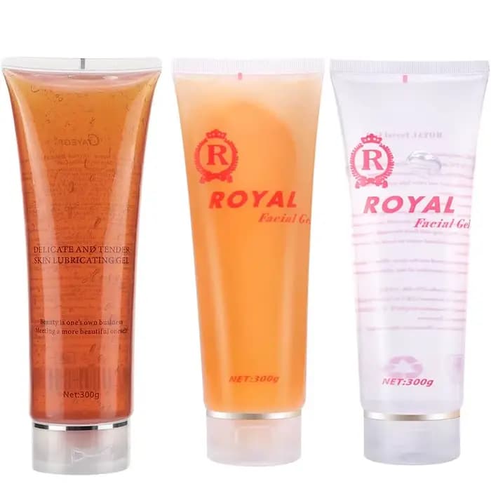 Gel ultrasonique 40K Cavitation RF corps 3 pièces pour minceur Machine de beauté Gel conducteur radi
