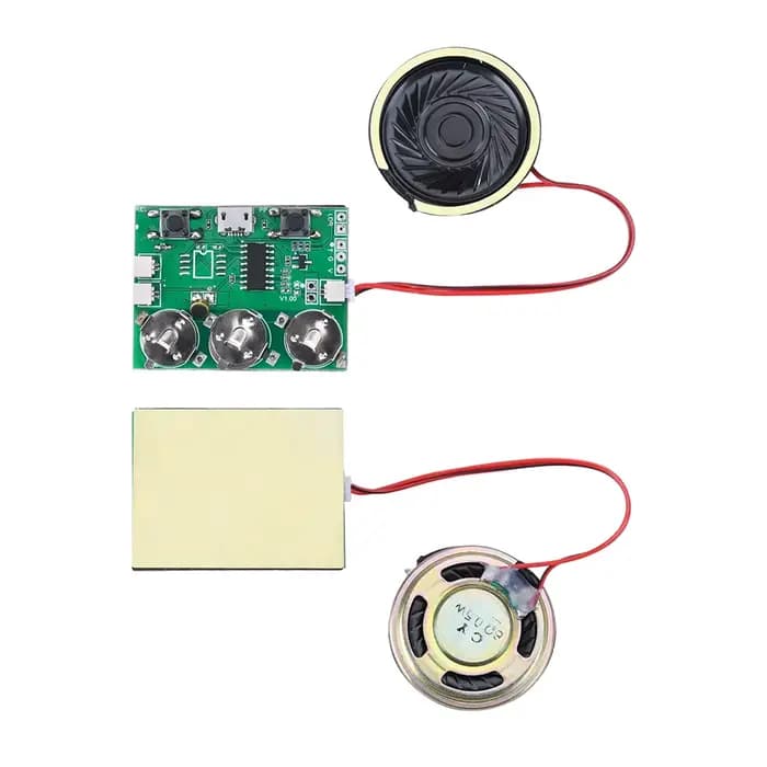 Carte de lecture audio USB statique, carte d'enregistrement de musique, puce sonore vocale, technolo