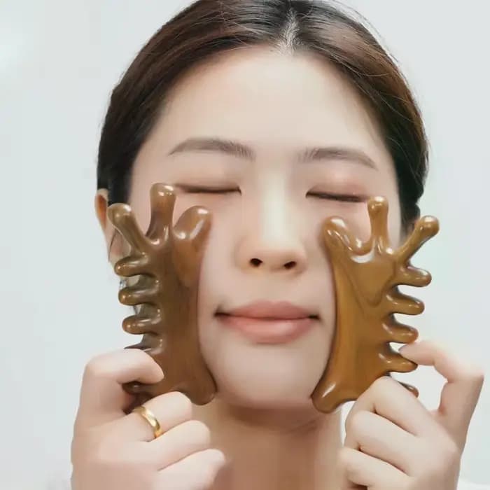 Peigne de Massage de tête en bois de santal, grattoir antistatique à dents larges pour cuir chevelu,