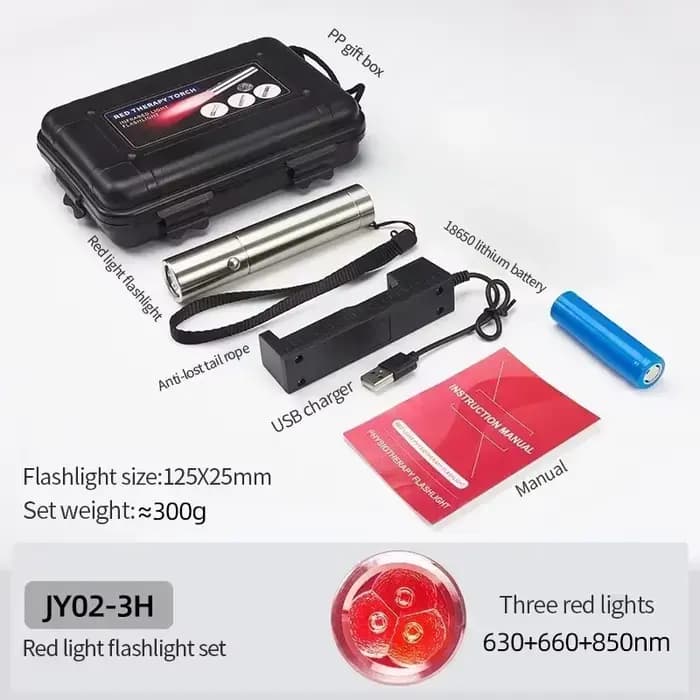 Mini appareil de thérapie stylo Led lumière rouge photothérapie thérapie longueur d'onde proche lamp