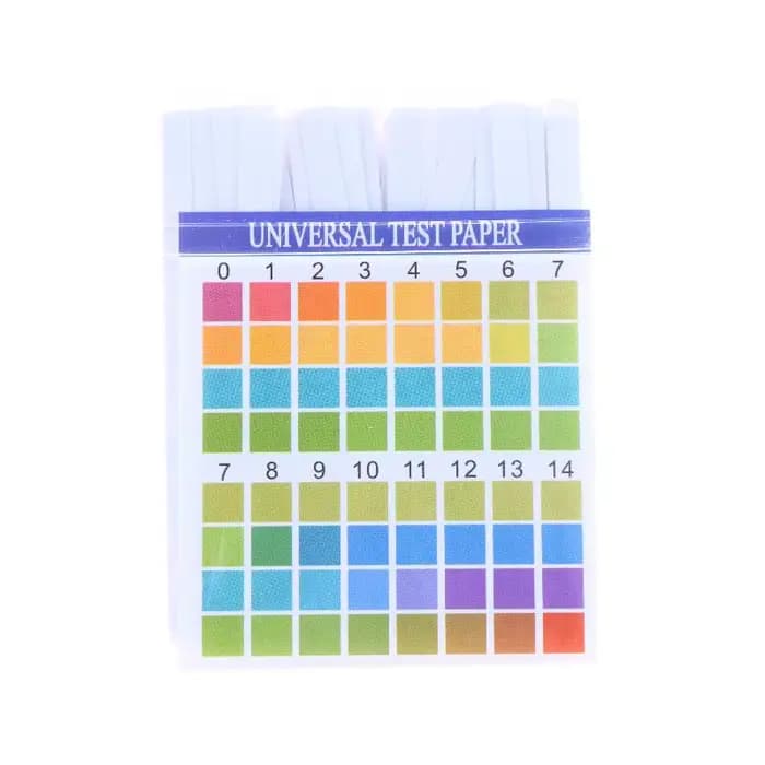 100 bandelettes de test de pH de l'eau 0-14, kit en papier facile à utiliser pour piscine, spa, eau