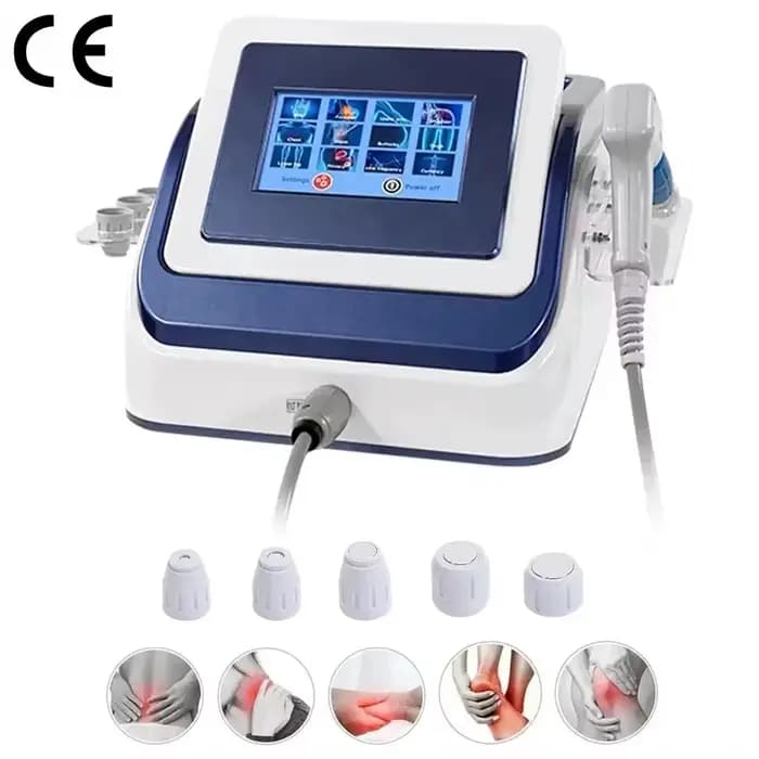 Ondes de choc pneumatiques pour physiothérapie musculaire, 8 bars, pour hommes, traitement de Relaxa