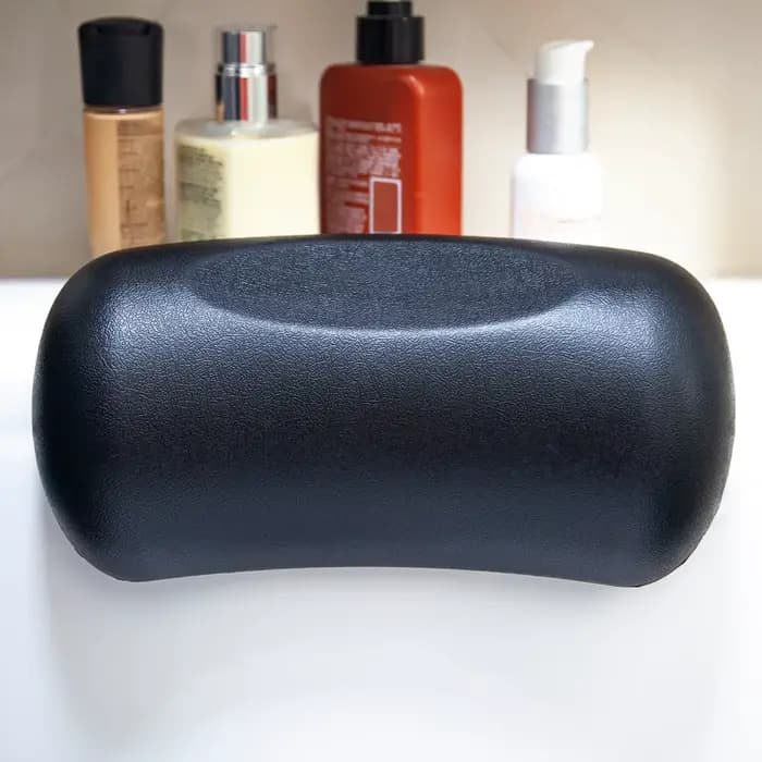 Oreiller de baignoire de luxe – Support doux pour le cou et le dos – Ventouses antidérapantes – Séch