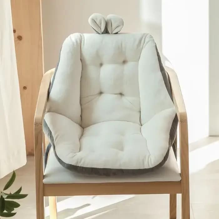 Coussin de siège confortable semi-fermé pour chaise de bureau, coussin anti-douleur, sièges de blanc