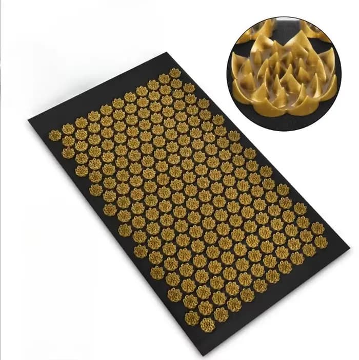 Tapis de massage Shiatsu à picots pour acupression, coussin de fitness, masseur, tapis de yoga et d'
