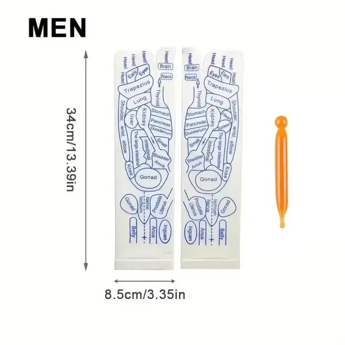 Massage soulager les pieds fatigués chaussettes acupression masseur de pieds chaussettes de réflexol