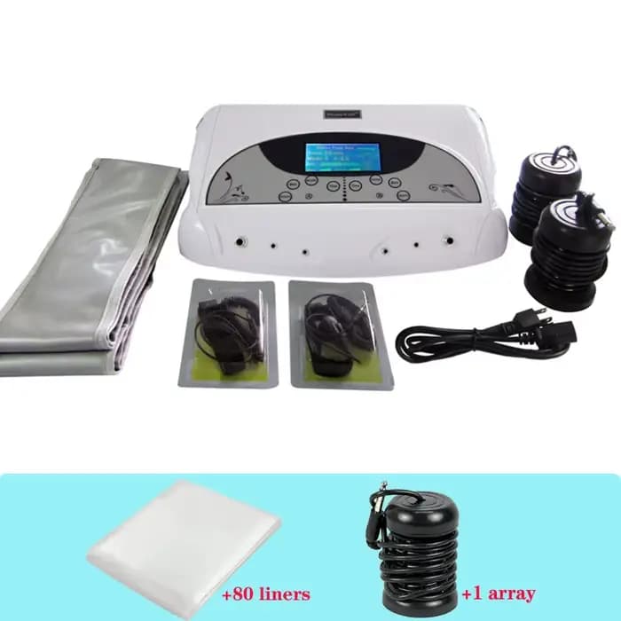 Machine de Spa pour les Pieds en Bambou et Charbon de Bois, Appareil de Nettoyage des Cellules Aquat