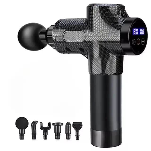 Pistolet de massage musculaire profond multifonctionnel, pistolet à choc électrique, corps de massag