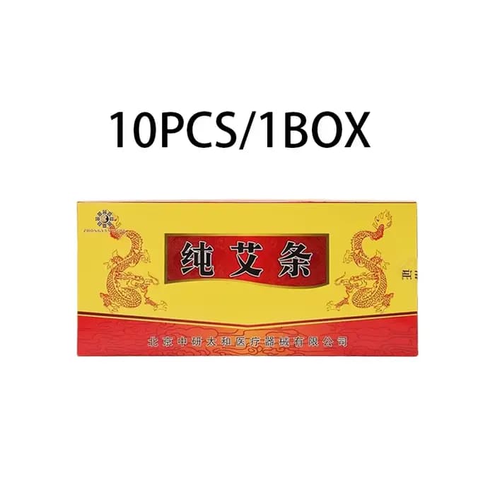 Bâtonnets de Moxa Pures Premium ZHONGYAN TAIHE - Thérapie Traditionnelle 100% Biologique pour la San