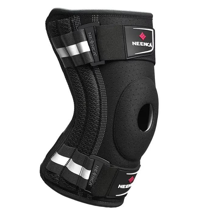 NEENCA genouillère pour douleur au genou avec coussinet de Gel rotulien et stabilisateurs latéraux s