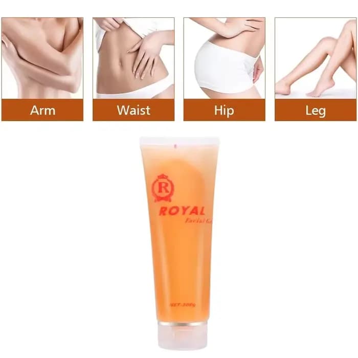 Gel ultrasonique 40K Cavitation RF corps 3 pièces pour minceur Machine de beauté Gel conducteur radi