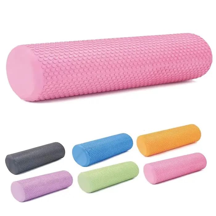 (Couleur aléatoire) 30/45/60*10 CM Mini colonne de Yoga rouleau de mousse mince rouleau de Massage d