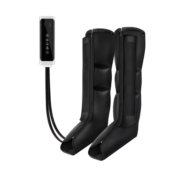 Masseur de jambes de Massage à Compression d'air, bottes pneumatiques, 4 airbags, bottes de jambes,