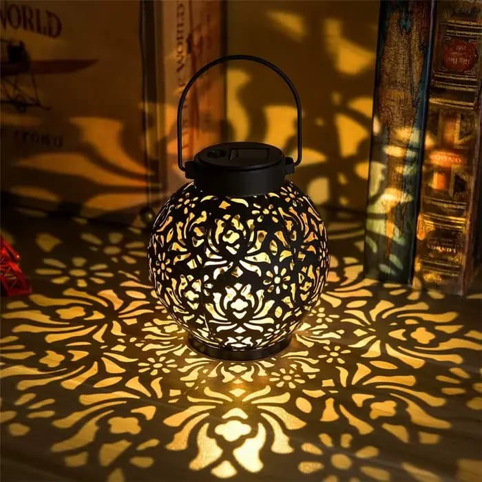 Lumière solaire extérieure imperméable à l'eau, motif tournesol, pour éclairage décoratif de nuit su