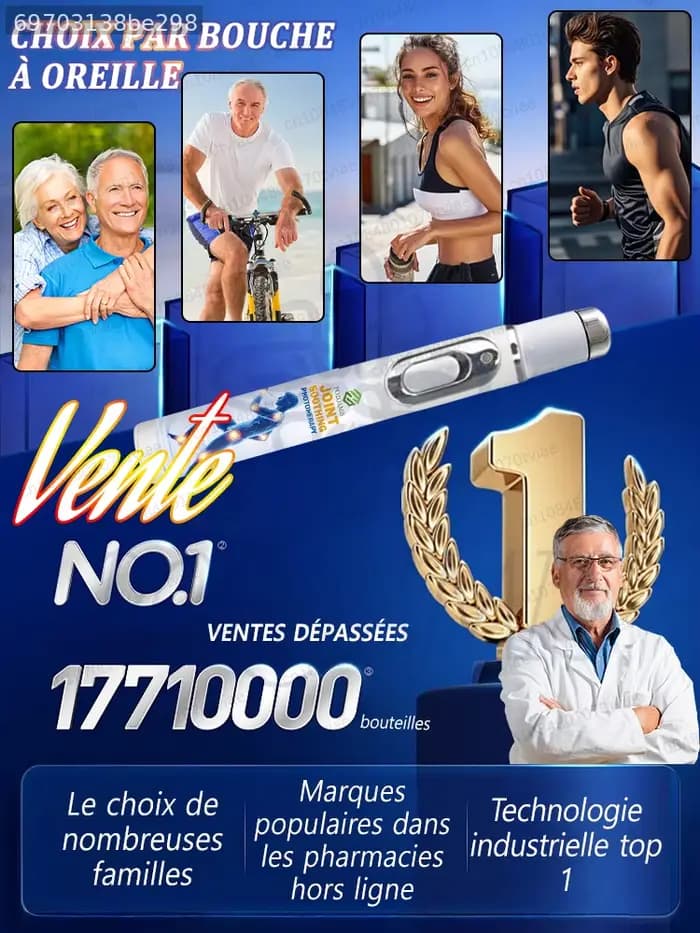 Les douleurs articulaires et les gonflements peuvent être soulagés avec un seul traitement