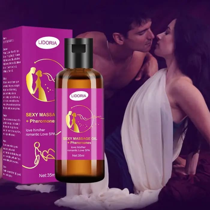 Huile de massage pour les parties intimes du corps