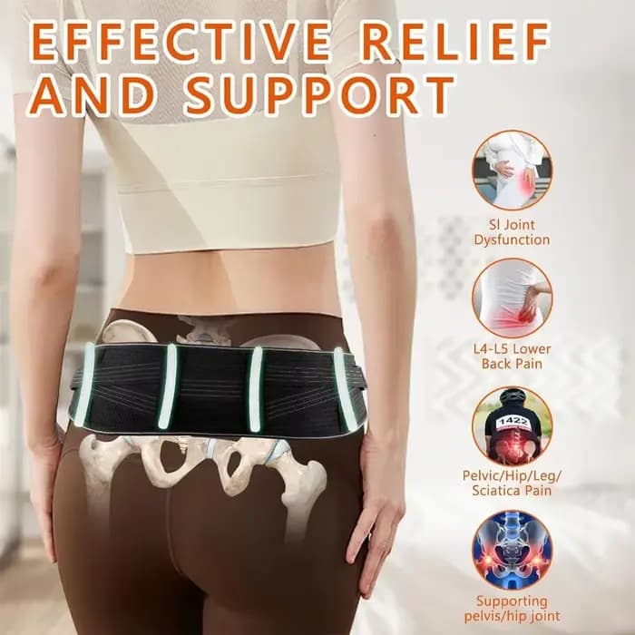 Ceinture de hanche sacro-iliaque pour femmes et hommes