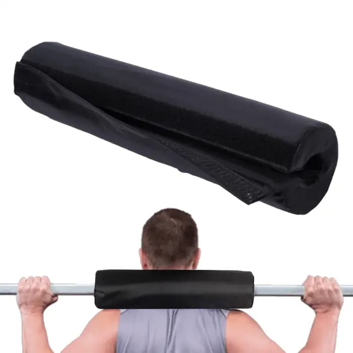 Coussin de protection pour barre d'haltères, pour squats, soutien des épaules, en mousse éponge, antidérapant, pour barres standard et autres barres.