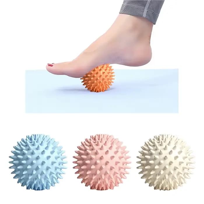 Balle de massage méridien pour les jambes et le cou