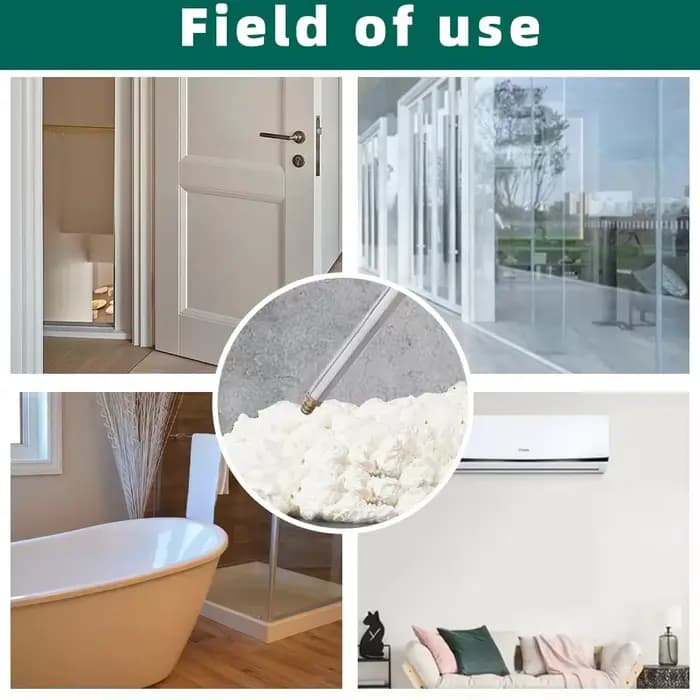 Pistolet professionnel en mousse de polyuréthane – Construction entièrement métallique pour une application précise de scellant et des projets de bricolage